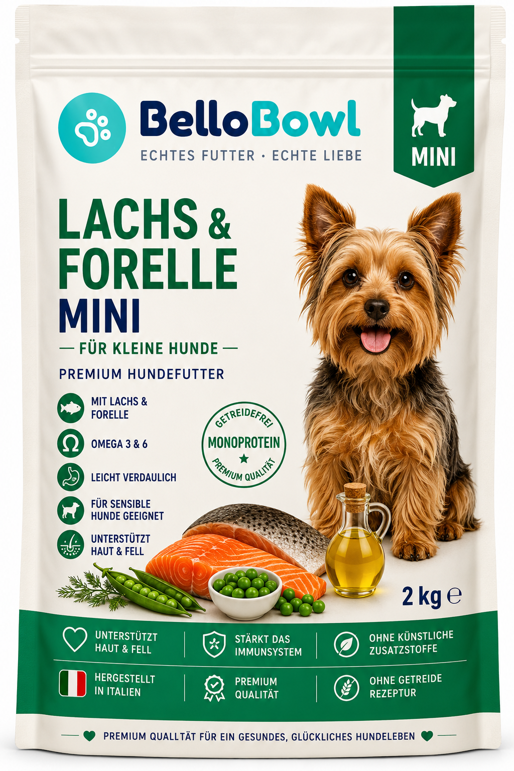 BelloBowl Lachs & Forelle Mini
