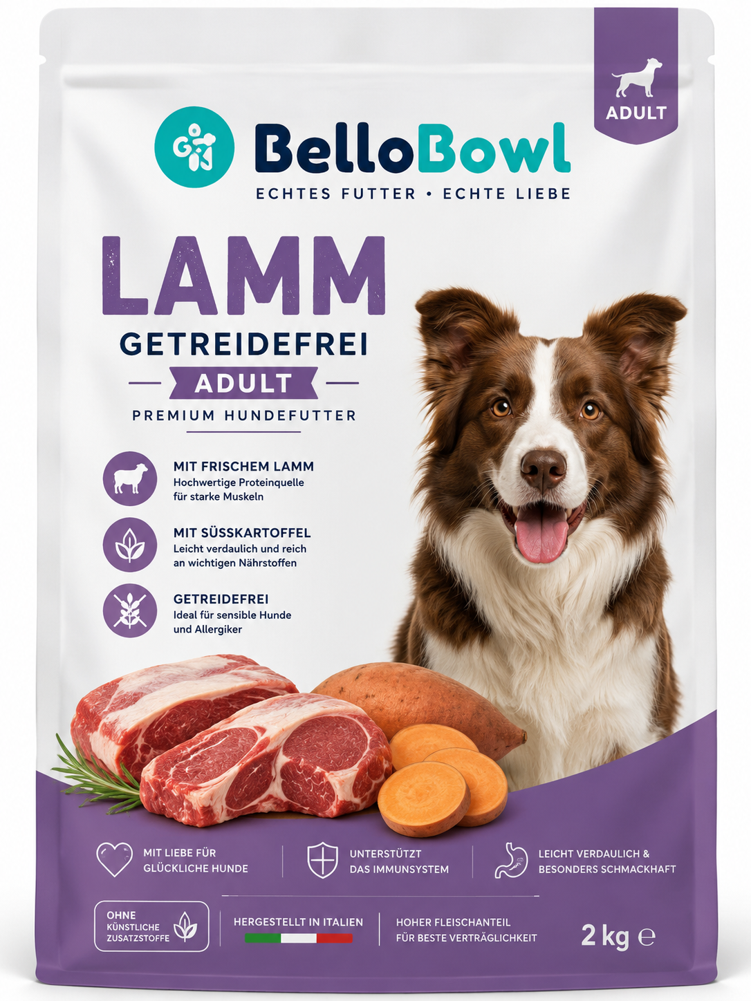 BelloBowl Lamm Getreidefrei Adult